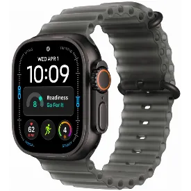 Смарт-часы Apple Watch Ultra 4, Black Titanium Translucent Black Ocean Band