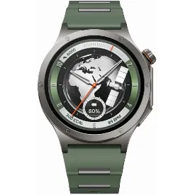 Умные часы OnePlus Watch 4, Evergreen Titanium, зеленый