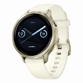 Умные часы Garmin Venu 4, 41 мм Lunar Gold/Bone (010-03013-00)