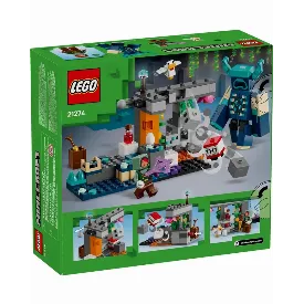 Конструктор LEGO 21274 Minecraft Столкновение с Варденом