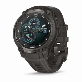 Умные часы Garmin Instinct Crossover, Amoled Charcoal, черный (010-03398-00)