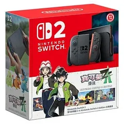 Игровая приставка Nintendo Switch 2, 256 Гб, черный (+ игра Pokemon)