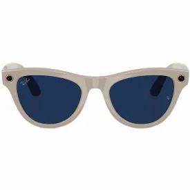 Очки Ray-Ban Skyler Shiny Chalky Gray Transitions Sapphire, 150 52 Size
