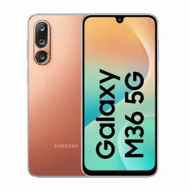 Смартфон Samsung Galaxy M36, 6.128 Гб, Orange, оранжевый