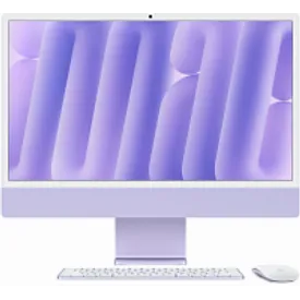 Моноблок Apple iMac 24" Retina 4,5K, Z1K7000AM, Apple M4, RAM 32 ГБ, SSD 1024 ГБ, Apple M4 10-Core GPU, MacOS, нанотекстурное покрытие, Purple, фиолетовый