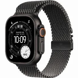 Умные часы Apple Watch Series 11 46 мм, Slate Titanium Case, Slate Milanese Loop M/L