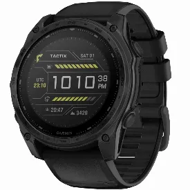 Умные часы Garmin Tactix 8 Solar Elite, 51мм, черный (0100340711)