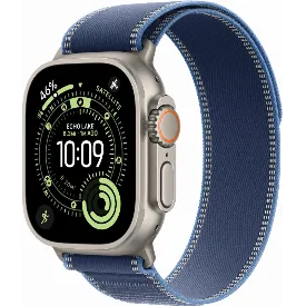 Смарт-часы Apple Watch Ultra 3, Natural Titanium Bright Blue Trail Loop (M/L)