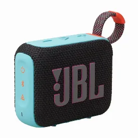 Bluetooth-колонка JBL Go 4, Black/Orange, черный/оранжевый