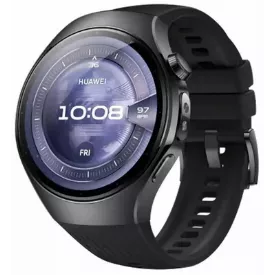 Умные часы Huawei Watch 5, 46 мм, LTE, Black Elastomer, черный