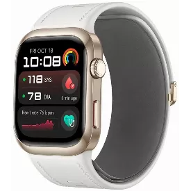Умные часы Huawei Watch D2, Leather White/Gold, белый/золотой