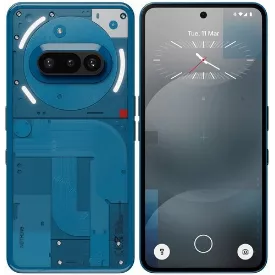 Смартфон Nothing Phone (3a) 12.256 Гб, Blue, синий