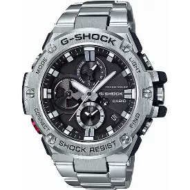 Наручные часы Casio G-Shock GST-B100D-1A, серебристый