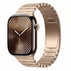 Умные часы Apple Watch Series 10 46 мм Gold Titanium Case with Gold Link Bracelet