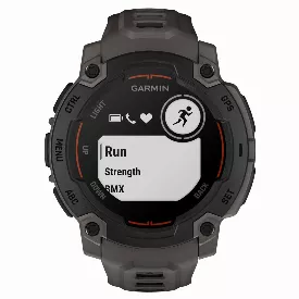 Умные часы Garmin Instinct E 45mm, Black / Charcoal, черный (010-02933-00)