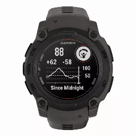 Умные часы Garmin Instinct E 40mm, Black / Charcoal, черный (010-02932-00)