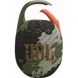 Портативная колонка JBL Clip 5, Squad, камуфляж