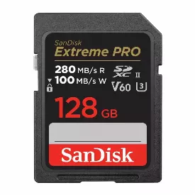 Карта памяти SanDisk Extreme Pro SDXC 128 ГБ SDSDXEP-128G-GN4IN