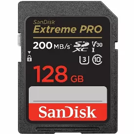 Карта памяти SanDisk Extreme Pro SDXC 128 ГБ SDSDXXD-128G-GN4IN