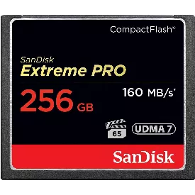 Карта памяти SanDisk CompactFlash Extreme Pro UDMA 7 256 ГБ SDCFXPS-256G-X46