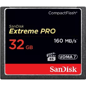 Карта памяти SanDisk Extreme Pro CompactFlash UDMA 7 32 ГБ SDCFXPS-032G-X46