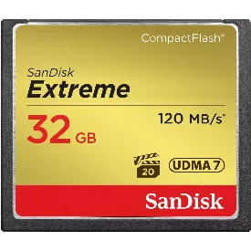 Карта памяти SanDisk Extreme CompactFlash UDMA 7 32GB SDCFXSB-032G-G46