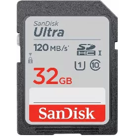 Карта памяти SanDisk Ultra SDHC 32 ГБ SDSDUN4-032G-GN6IN