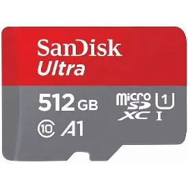 Карта памяти SanDisk Ultra microSDXC 512 ГБ SDSQUAC-512G-GN6MN