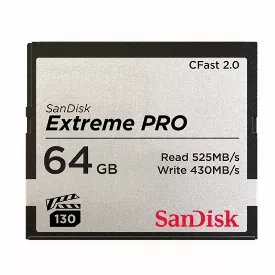 Карта памяти SanDisk Extreme Pro CFast 2.0 64 ГБ SDCFSP-064G-G46D