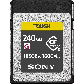 Карта памяти Sony CEB-G240T CFexpress Type B TOUGH 240 GB