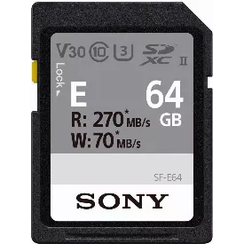 Карта памяти Sony SF-E64/T1 SDXC 64 GB