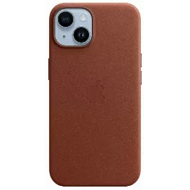 Чехол Apple для iPhone 14 Leather MagSafe Umber (MPP73)