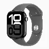 Jet Black with Stone Gray Sport Band