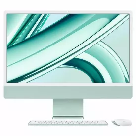 Моноблок Apple iMac 24" Retina 4,5K, MWV03, Apple M4, RAM 16 ГБ, SSD 512 ГБ, Apple M4 10-Core GPU, MacOS, Green, зеленый