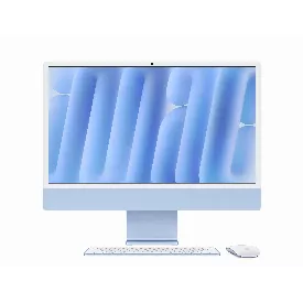 Моноблок Apple iMac 24" Retina 4,5K, MWUF3, Apple M4, RAM 16 ГБ, SSD 256 ГБ, Apple M4 8-Core GPU, MacOS, Blue, синий