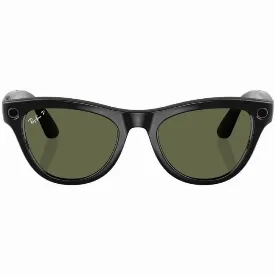 Очки Ray-Ban Skyler Shiny Black G15 Green Gen 2, 150 52 Size