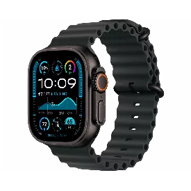 Apple Watch Ultra 2 (2024) GPS + Cellular 49 mm Black Titanium Case with Black Ocean Band 