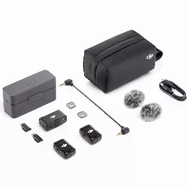 Беспроводной микрофон DJI Mic 2 (2 TX + 1 RX + Charging Case)