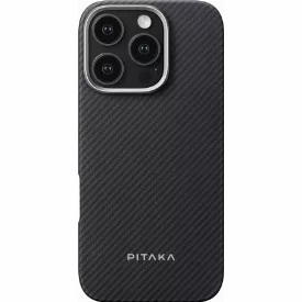 Чехол Pitaka Ultra-Slim Case для iPhone 16 Pro Max, Black/Gray Twill