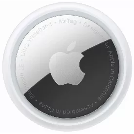 Трекер Apple AirTag, белый/серебристый