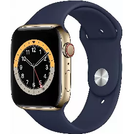 Смарт-часы Apple Watch Series 6 GPS + Cellular 40 мм, Aluminum Case, золотистый/тёмно-синий