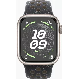 Умные часы Apple Watch Series 9 41 мм Aluminium Case GPS, Nike Starlight/Midnight Sky Sport Band - M/L