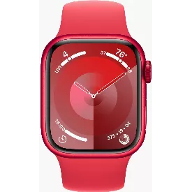 Умные часы Apple Watch Series 9 41 мм Aluminium Case GPS, PRODUCT(RED) Sport Band - S/M