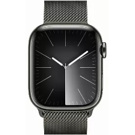Умные часы Apple Watch Series 9 45 мм Stainless Steel Case GPS, Graphite Milanese Loop