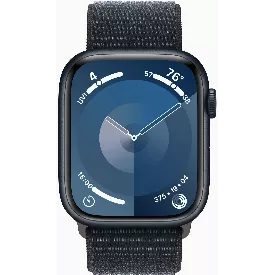 Умные часы Apple Watch Series 9 45 мм Aluminium Case GPS + Cellular, Midnight Sport Loop