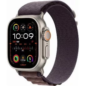 Смарт-часы Apple Watch Ultra 2, 49 мм Titanium Case with Indigo Alpine Loop - M
