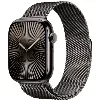 Black Titanium Case with Black Milanese Loop