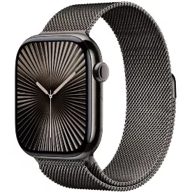 Умные часы Apple Watch Series 10 46 мм Black Titanium Case with Black Milanese Loop - M/L