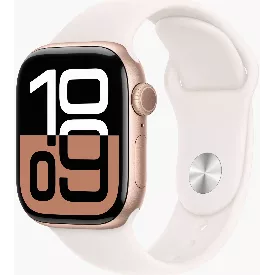 Умные часы Apple Watch Series 10 42 мм Rose Gold Aluminium Case with Light Blush Sport Band - S/M