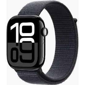 Умные часы Apple Watch Series 10 46 мм Jet Black Aluminium Case with Ink Sport Loop